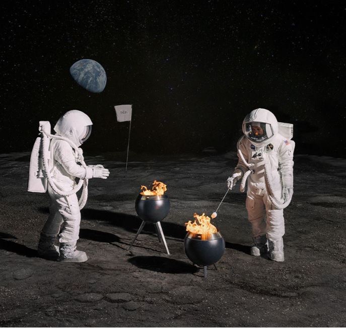 Moon Feuerschale